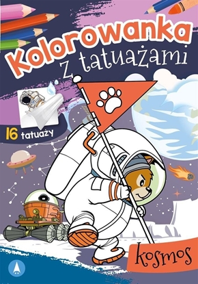 Picture of Skrzat Kolorowanka z tatuaami. Kosmos