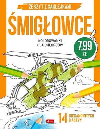 Изображение Kolorowanki dla chopców. migowce