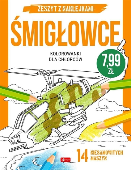 Изображение Kolorowanki dla chopców. migowce