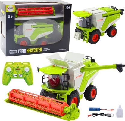Изображение Kombajn Z Hederem Do Zboa 2w1 Zdalnie Sterowany RC Efekt Dymny 2.4G LEAN Toys