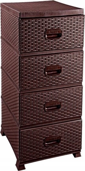 Изображение Komoda RATTAN 38x45x90 brzowa