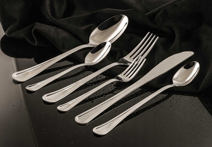 Изображение KOMPLET 24 SZT. SZTUCÓW DLA 4 OSÓB LUCE SREBRNY 0565