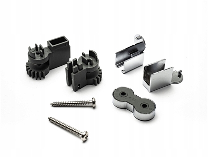 Attēls no KOMPLET NAPRAWCZY ZAWIASU DO PARAWANU EASY 2 SKRZYDOWEGO