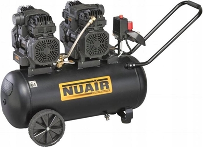 Picture of Kompresor samochodowy Nuair KOMPRESOR BEZOLEJOWY WYCISZONY 50L 8BAR 3KM