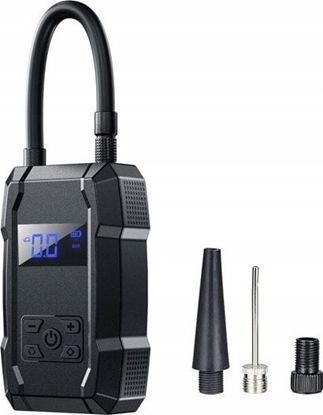 Picture of Kompresor samochodowy Wekome WEKOME Pi801 - Przenona elektryczna pompka samochodowa + Power Bank 2000 mAh (Czarny)