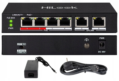 Picture of Komutatorius 6 prievad HiLook NS-0106P-35