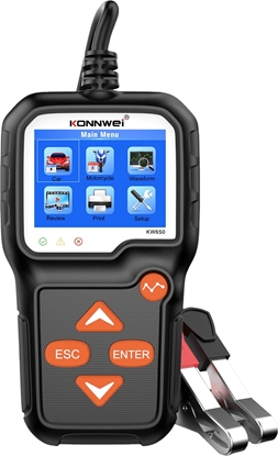 Attēls no Konnwei Miernik (tester) akumulatorów KW650