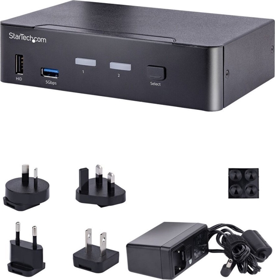 Изображение Konsola KVM StarTech KVM StarTech 2 Port USB-C KVM Switch