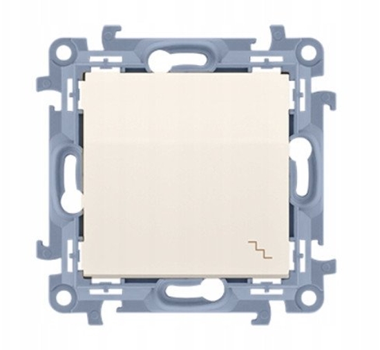 Изображение Kontakt Simon 10 cznik schodowy, 10AX, kremowy