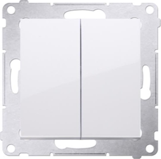 Picture of Kontakt-Simon cznik krzyowy podwójny Kontakt Simon Simon DW7/2.01/X/11 biay