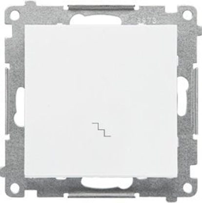 Attēls no Kontakt-Simon cznik schodowy 55 TW6.01/111 modu 10 AX, 250V~, szybkozcza biay mat