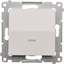 Picture of Kontakt-Simon cznik schodowy Kontakt-Simon Simon 54 DW6L.01/X/11 z podwietleniem LED bez piktogramu modu 10AX 250V~ szybkozcza biay