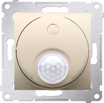 Attēls no Kontakt-Simon cznik z czujnikiem ruchu 20 - 500W zoty mat (DCR10T.01/44)