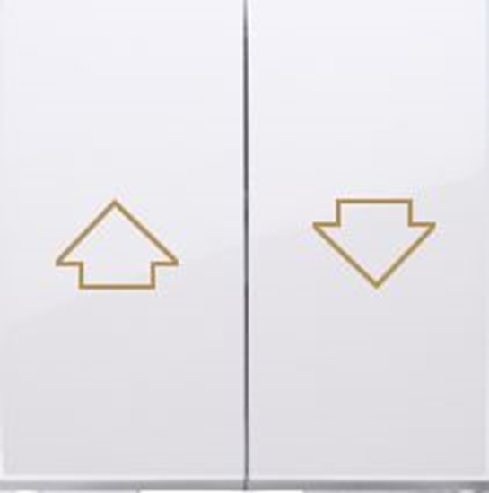 Picture of Kontakt-Simon Klawisz do przycisku aluzjowego Simon 54 biay (DKZP1/11)