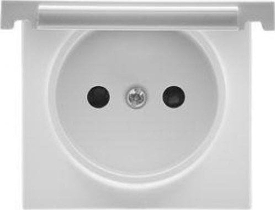 Picture of Kontakt-Simon Pokrywa gniazda wtyczkowego Kontakt-Simon 55 TGZ1BUZP/111 pojedynczego do: SGZ1CM, SGZ1M biay mat