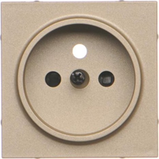 Изображение Kontakt-Simon Pokrywa gniazda wtyczkowego Kontakt-Simon 55 TGZ1ZP/144 pojedynczego do: SGZ1CM, SGZ1M szampaski mat