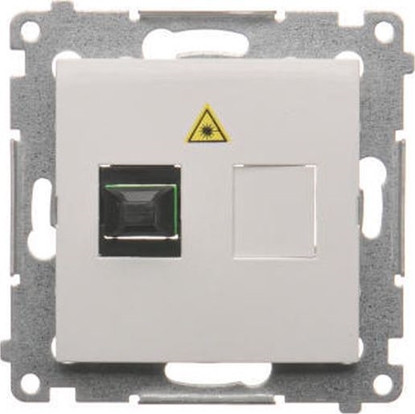 Picture of Kontakt-Simon Simon 54 Gniazdo wiatowodowe / optyczne pojedyncze DGS1.01/11