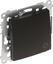 Picture of Kontakt-Simon Simon 54 Przycisk dzwonek (modu) 16AX 250V zaciski rubowe czarny mat DD1A.01/49