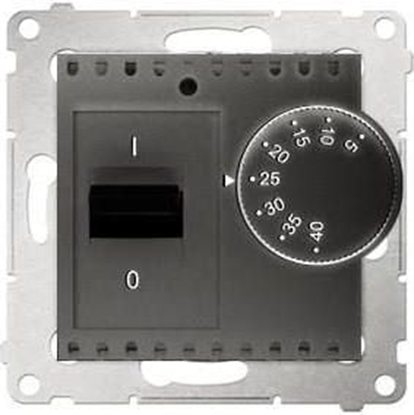 Attēls no Kontakt-Simon Simon 54 Regulator temperatury 5-40°C IP20 antracyt (DRT10W.01/48)