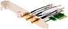 Picture of Delock PCI Express x1 Card > Mini PCIe Slot + 3 RP-SMA Ports