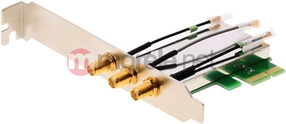 Picture of Delock PCI Express x1 Card > Mini PCIe Slot + 3 RP-SMA Ports
