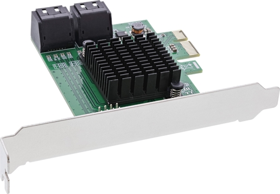 Picture of Kontroler InLine InLine® SATA 6Gb/s Controller with 4x SATA, PCIe 2.0