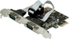 Picture of Value PCI-Express Adapter, 2x Serial RS232 D-Sub 9 Ports