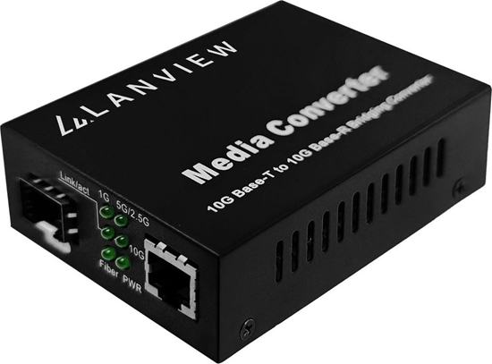 Picture of Konwerter wiatowodowy Lanview 10GBase-T RJ45 to 10GBase-X