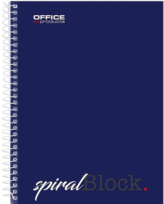 Picture of Koonotatnik Office Products A5/80k linia granatowy