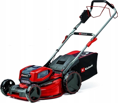 Изображение Kosiarka akumulatorowa Einhell Einhell Professional cordless lawn mower GP-CM 36/52 S Li BL, 36Volt (2x18Volt) (red/black, 4x Li-ion battery 5.2Ah, with rear-wheel drive Vario Speed)