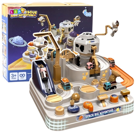 Изображение Kosmiczny Tor Interaktywny Baza Kosmiczna 10 Mechanicznych Aktywnoci