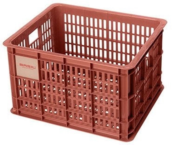 Изображение Basil Kosz na kierownic/baganik BASIL BICYCLE CRATE M, 29.5L, terra red