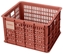 Picture of Basil Kosz na kierownic/baganik BASIL BICYCLE CRATE M, 29.5L, terra red