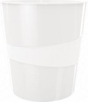 Attēls no Kosz na mieci Leitz Wow 15L biay (10K345G)