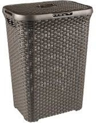 Attēls no Kosz na pranie Curver  Natural Style 60L brzowy (46798)
