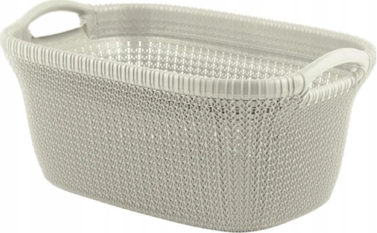 Picture of Kosz na pranie Curver Knit 40L beowy (R37010)