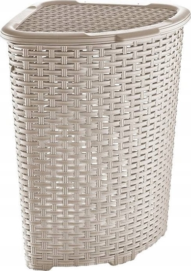 Изображение Kosz na pranie Katex narony Rattan 52l beowy