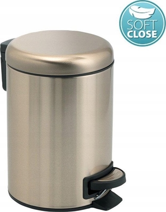 Изображение Kosz na pranie Sourcing POTTY PEDAL BIN 5 LT MATT GOLD