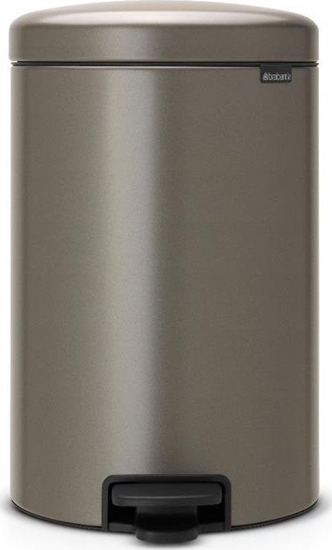 Picture of Kosz na mieci Brabantia New Icon na peda srebrny (114045)