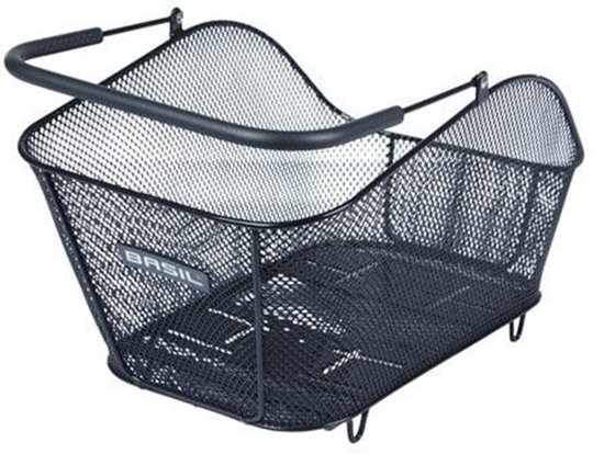 Picture of Kosz na tylny baganik BASIL ICON M MULTI, MULTI System, stalowy czarny (NEW 2025)