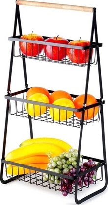 Attēls no KOSZYK PITROWY NA OWOCE PIECZYWO 3 POZIOMY 229156