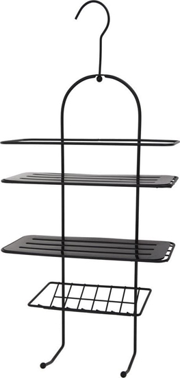 Picture of Koszyk prysznicowy Bathroom Solutions prostoktny czarny (HV095177 Mondex)