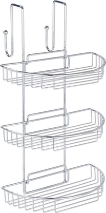 Attēls no Koszyk prysznicowy Wenko póokrgy srebrny (1734)