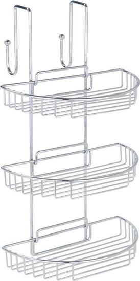 Picture of Koszyk prysznicowy Wenko póokrgy srebrny (1734)