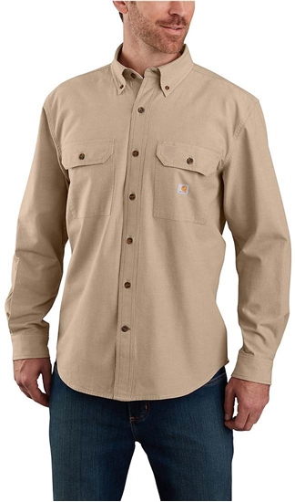 Picture of Koszula Carhartt Midweight Chambray Dark Tan