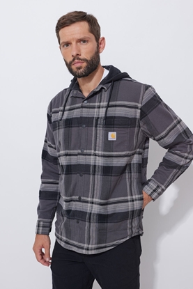 Attēls no Koszula Wierzchnia Carhartt Flannel Black