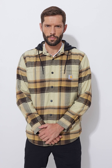 Picture of Koszula Wierzchnia Carhartt Flannel Dark Brown