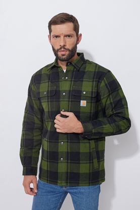 Attēls no Koszula Wierzchnia Carhartt Heavy Flannel Chive