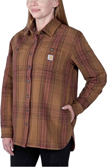 Picture of Koszula Wierzchnia z Polarem Heavy Brown