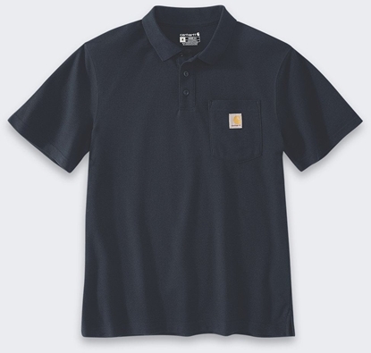 Attēls no Koszulka Carhartt Loose Polo Navy